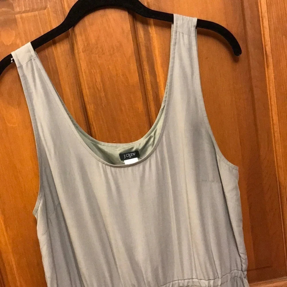 J. CREW Gray Sleeveless Dress Size 8